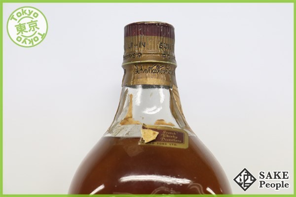 ◇1円～ ジョニーウォーカー レッドラベル コルク 4544ml BD_3