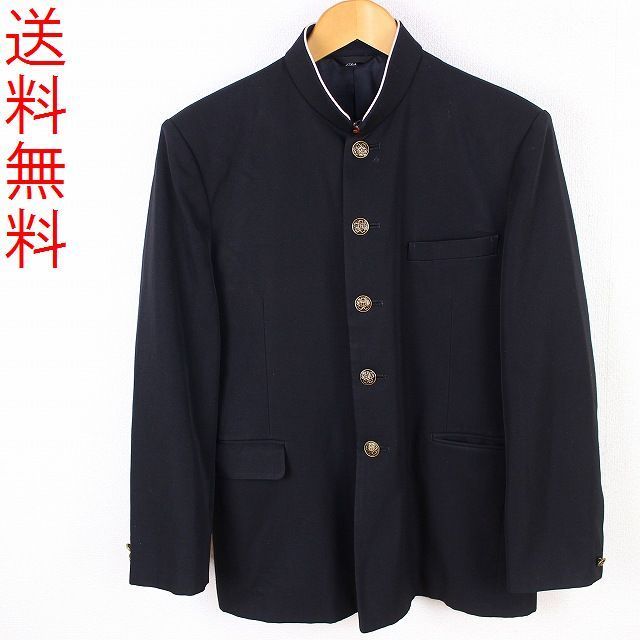 学生服 トンボ B・GRANDE 標準型学生服 上着 170A 学ラン ラウンド 