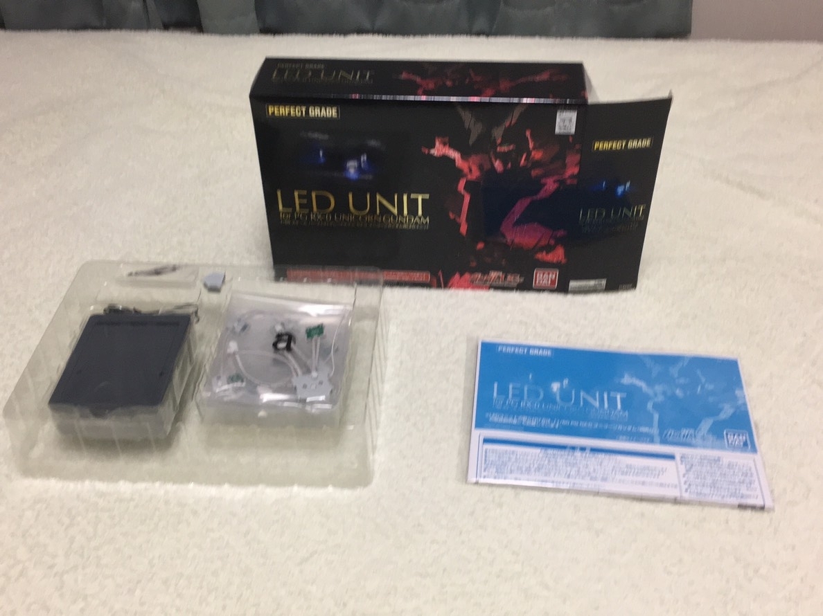 PGユニコーンガンダム最終決戦Ver/専用LEDユニット/FA拡張ユニット3点
