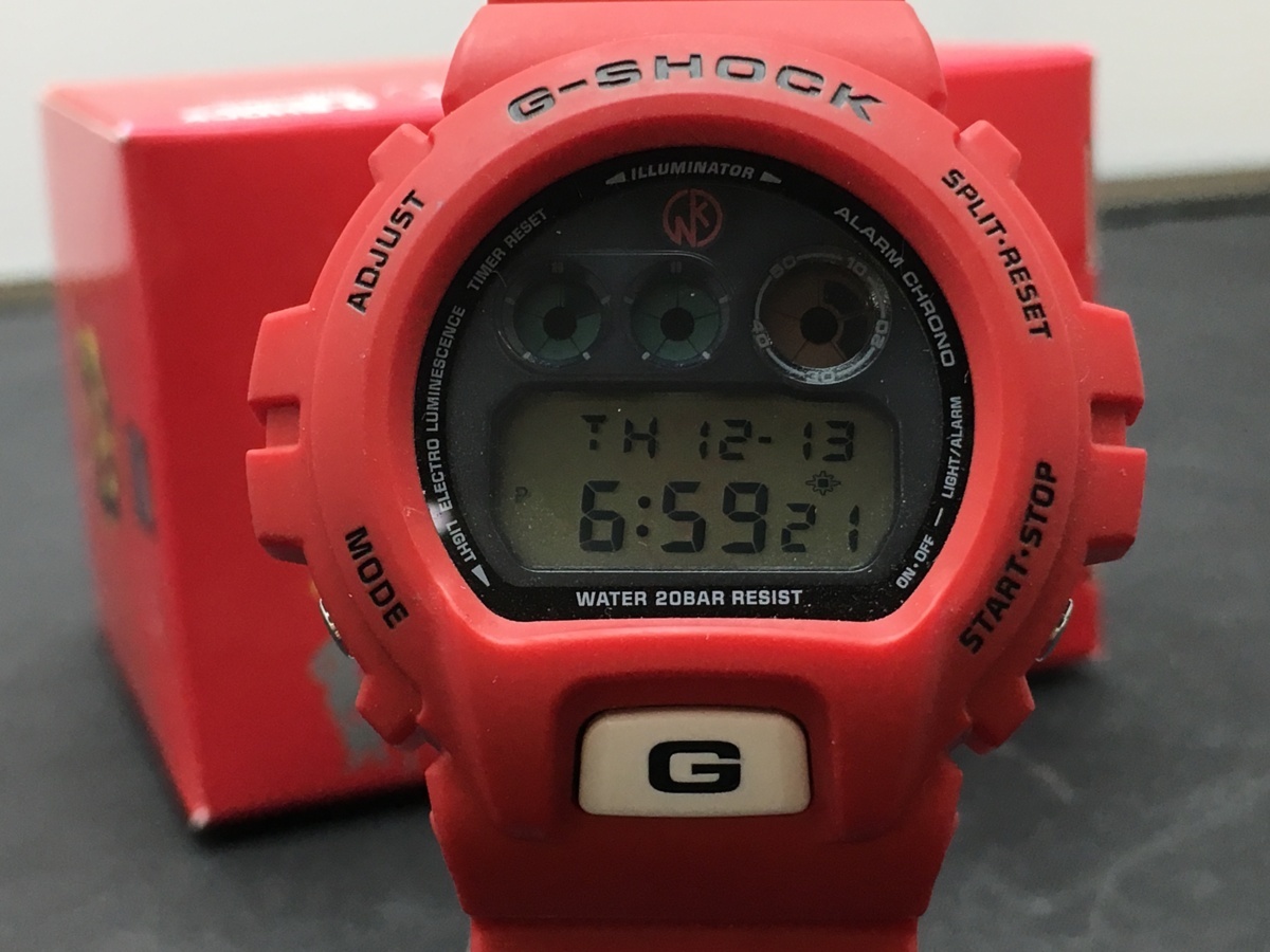 G-SHOCK キン肉マン 生誕29周年 記念 限定 コラボ モデル 腕時計 DW 