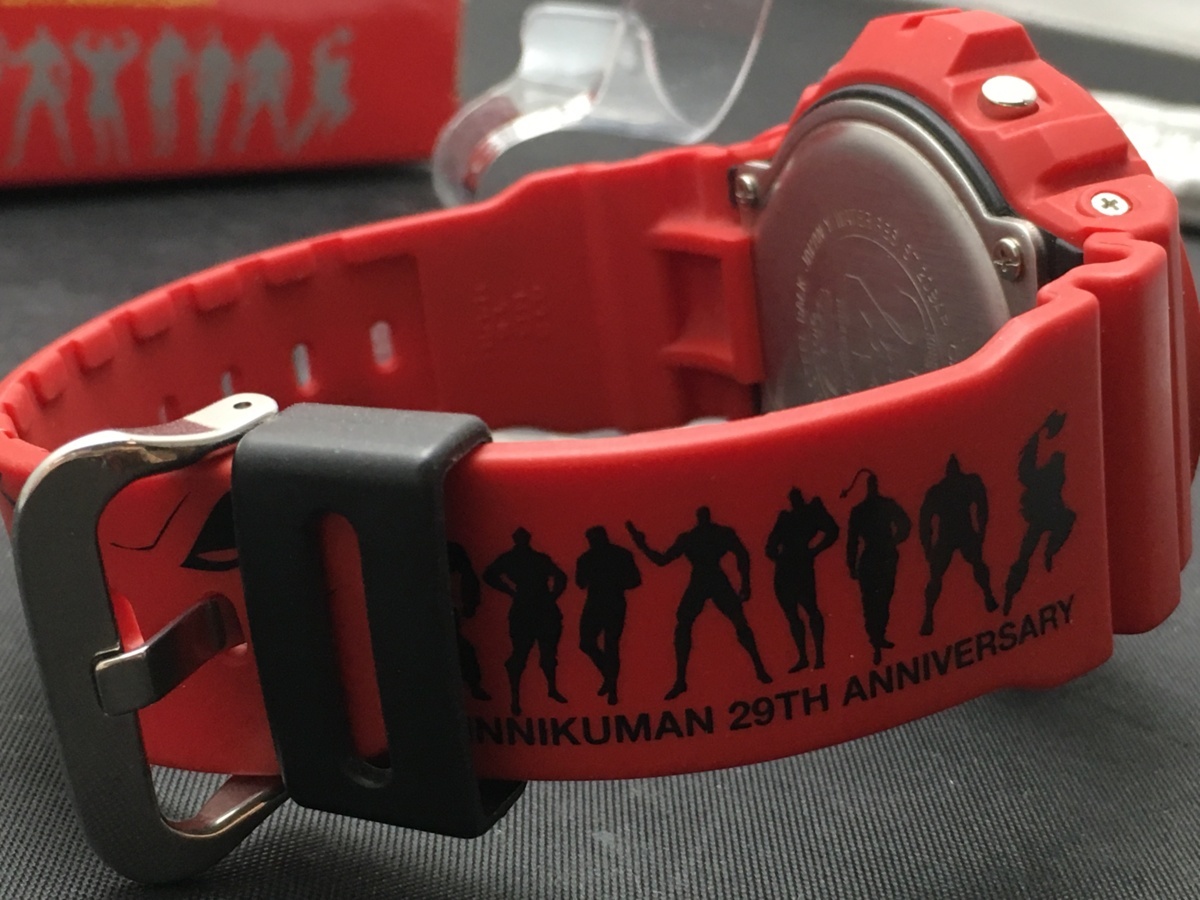 G-SHOCK キン肉マン 生誕29周年 記念 限定 コラボ モデル 腕時計 DW