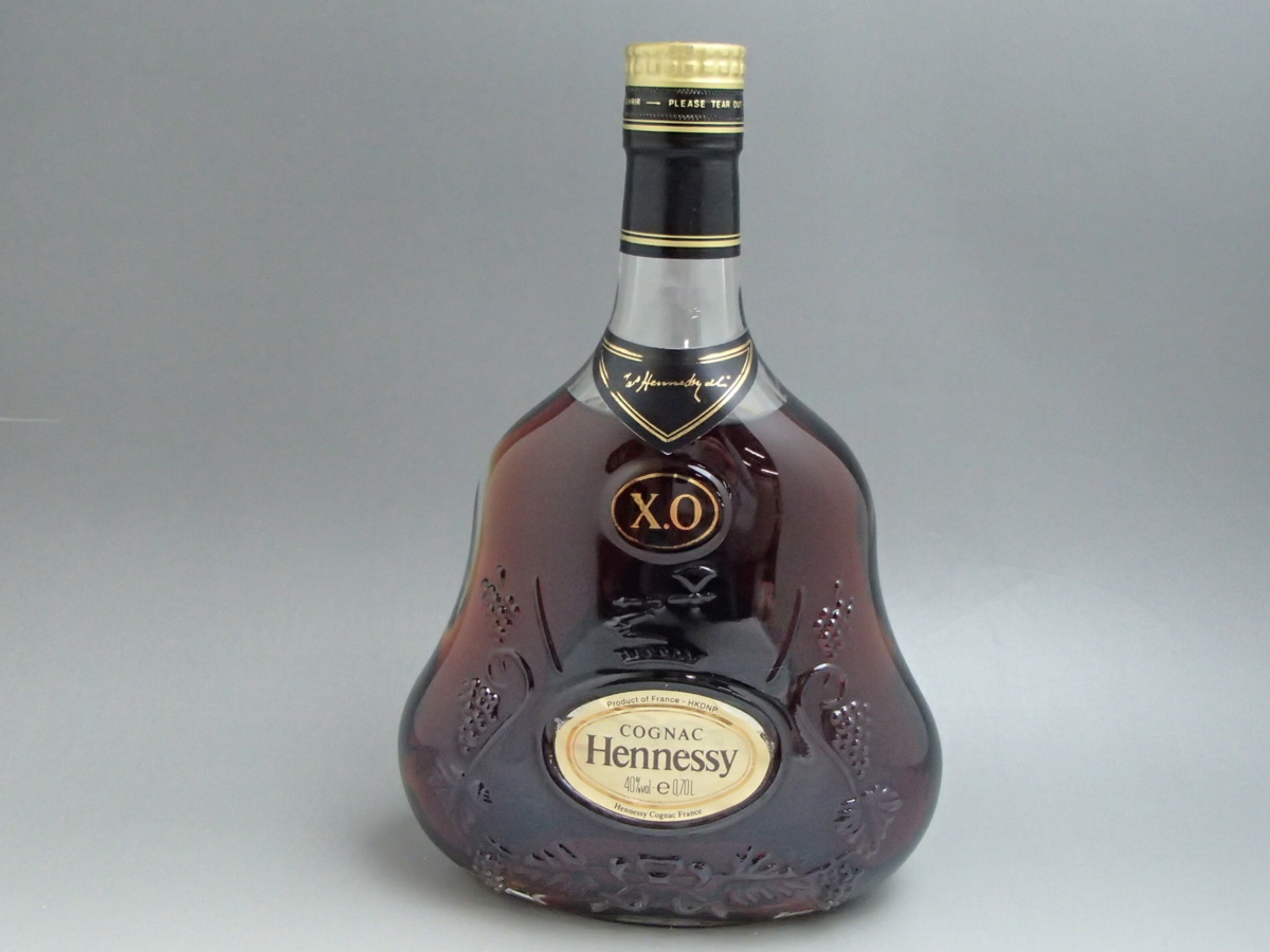 金キャップ グリーンボトル ヘネシー XO Hennessy 700ml Hennessy 