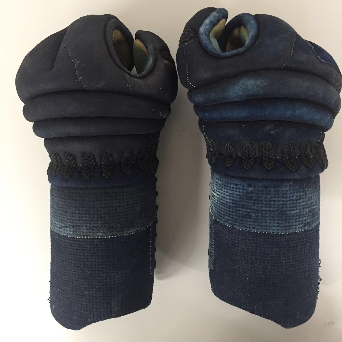 n) 剣道 防具 小手 中古品 紺