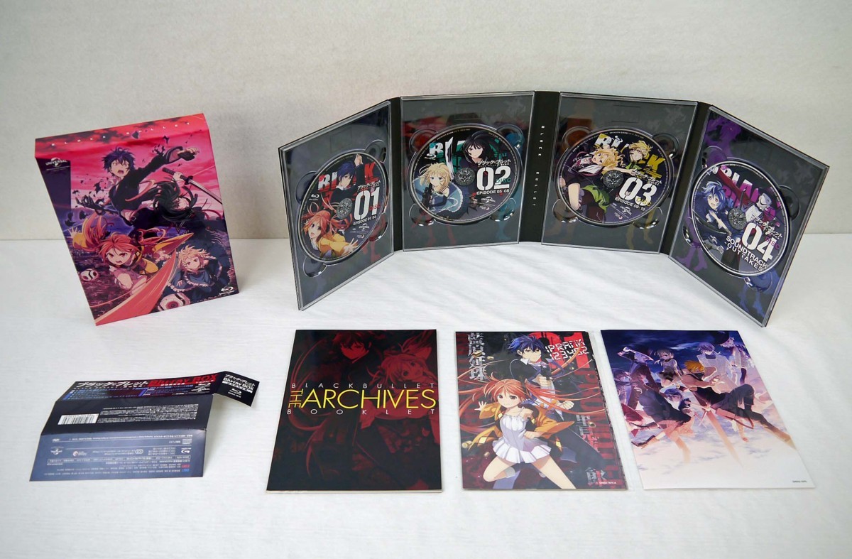 ☆中古品☆Blu-ray ブラック・ブレット Blu-ray BOX 初回限定生産 