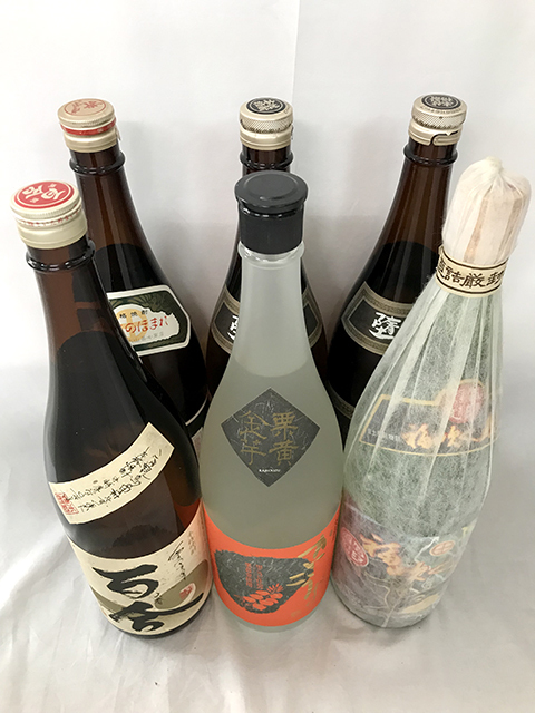 21)年末最終蔵出し焼酎 6本組】六代目百合 かいこうず 福吹く鯨 薩摩の 