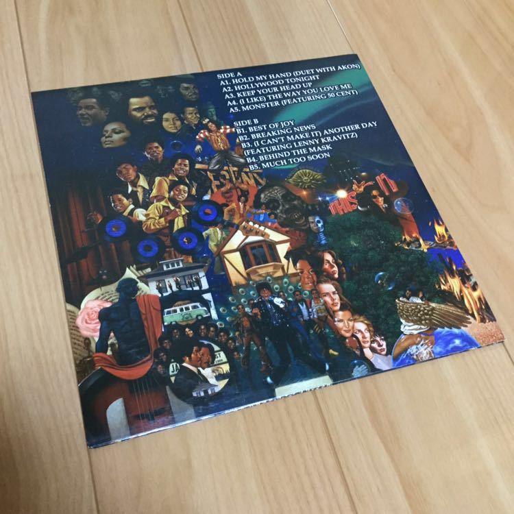 Michael Jackson LP レコード 美品クラス 2011 limited edition blue