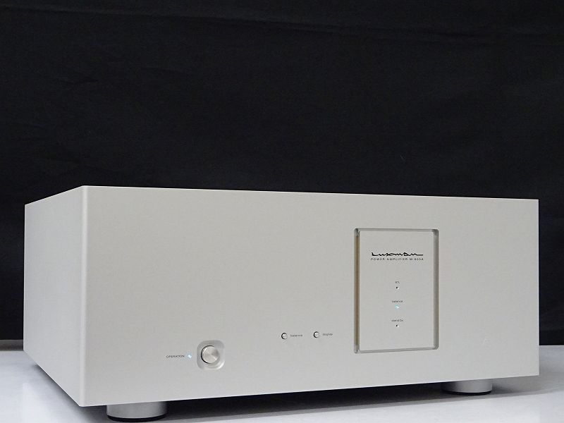 △▽【美品】LUXMAN M-600A パワーアンプ ラックスマン 元箱付