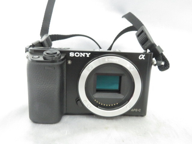 【美品】SONY ソニー ミラーレス一眼レフカメラ α6000 ダブルズームキット ILCE-6000 10345748