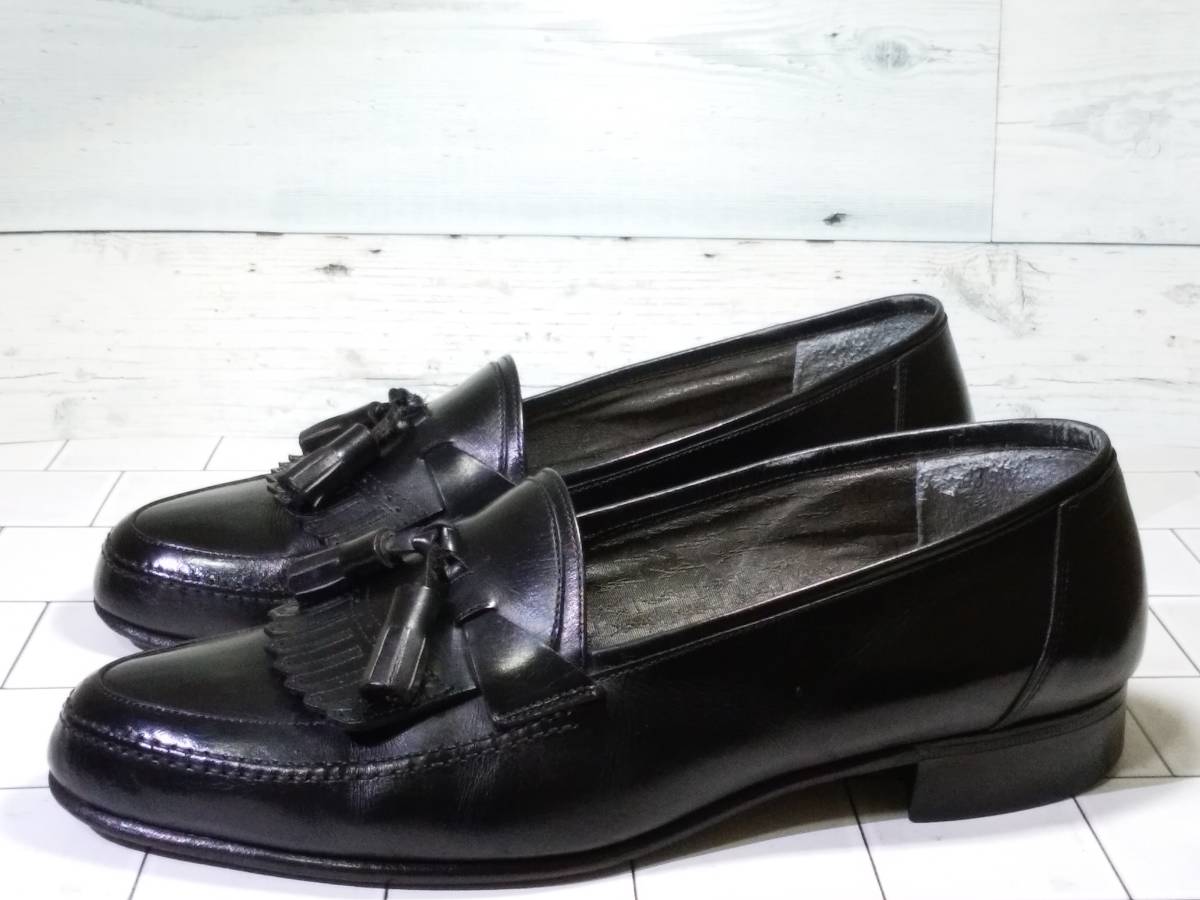 YSL イヴ・サンローラン タッセルローファー 革靴 ビジネスシューズ 黒