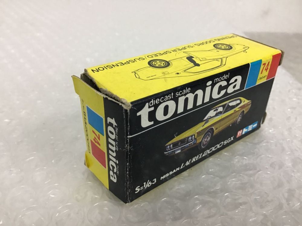 小田急 特注 74 ローレル 2000SGX トミカ 黒箱 日本製 トミカ 黒箱 74 小田急特注 ニッサンローレル 2000SGX ミニカーのみ