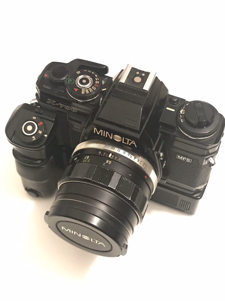 w*4様 MINOLTA X-700 MC ROKKOR-PF 1:1.4 f= X-700 Minolta MC 50mm Rokkor-PF Camera 58mm SLR f1.4 35mm w⁄MC