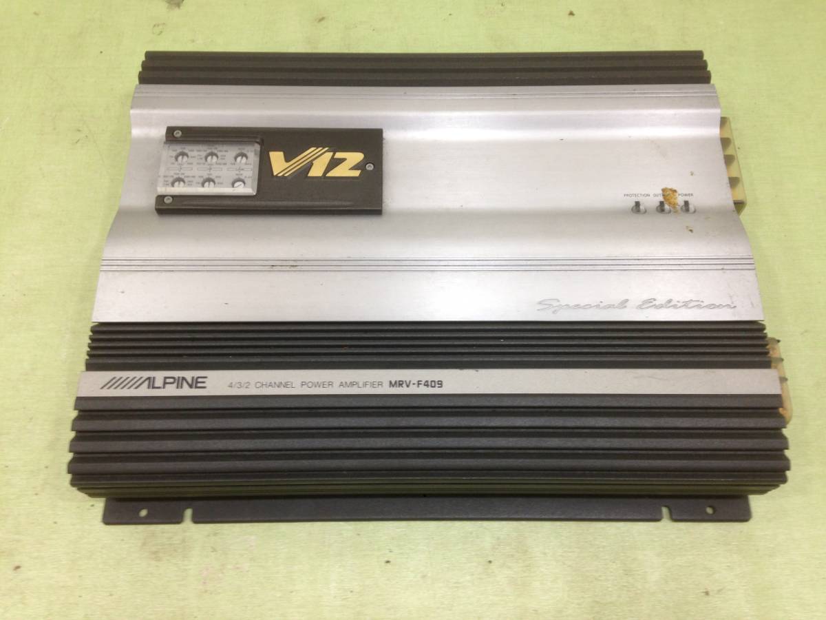 □アルパイン ALPINE MRV-F409 4ch パワーアンプ V12 【公式通販】