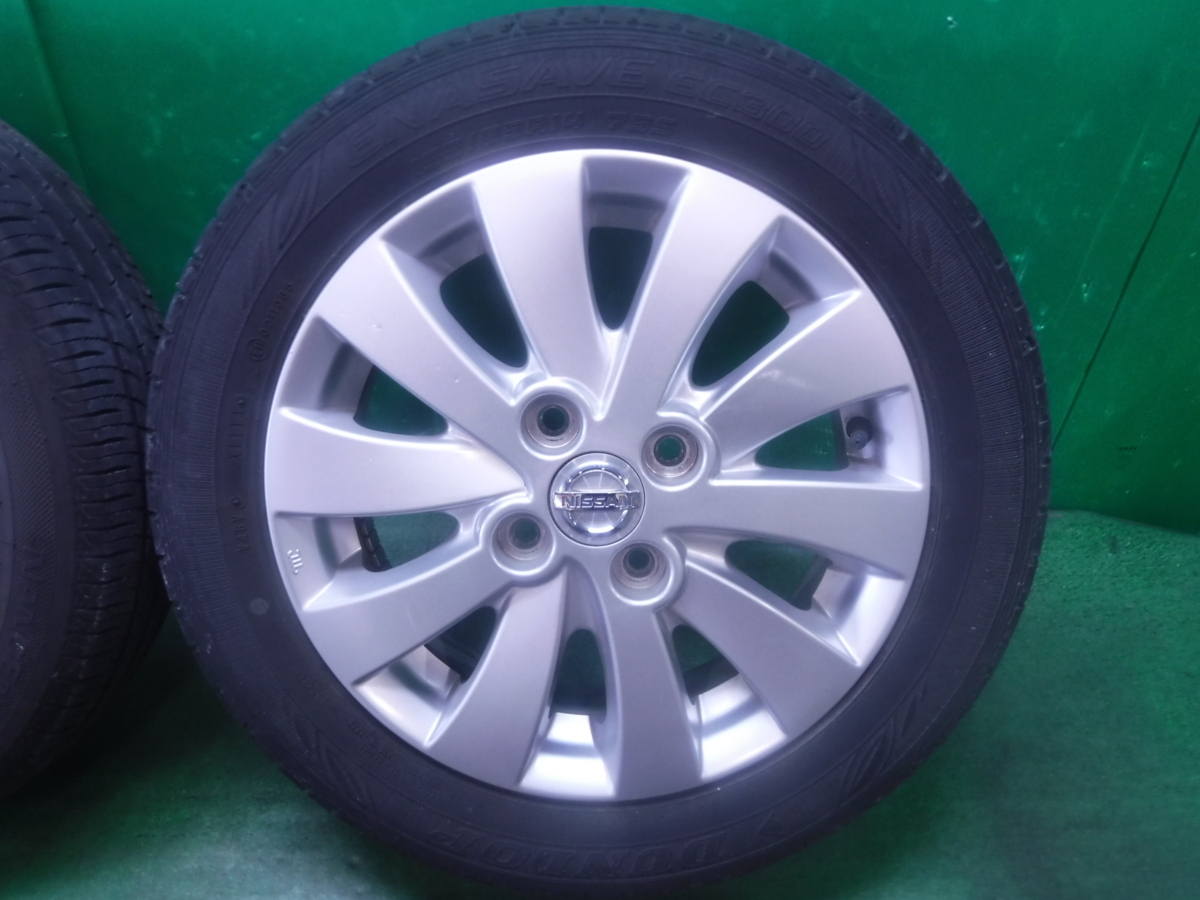 モコ MG33S 日産純正 アルミホイール 14インチ 4.5J 軽 155/65R14