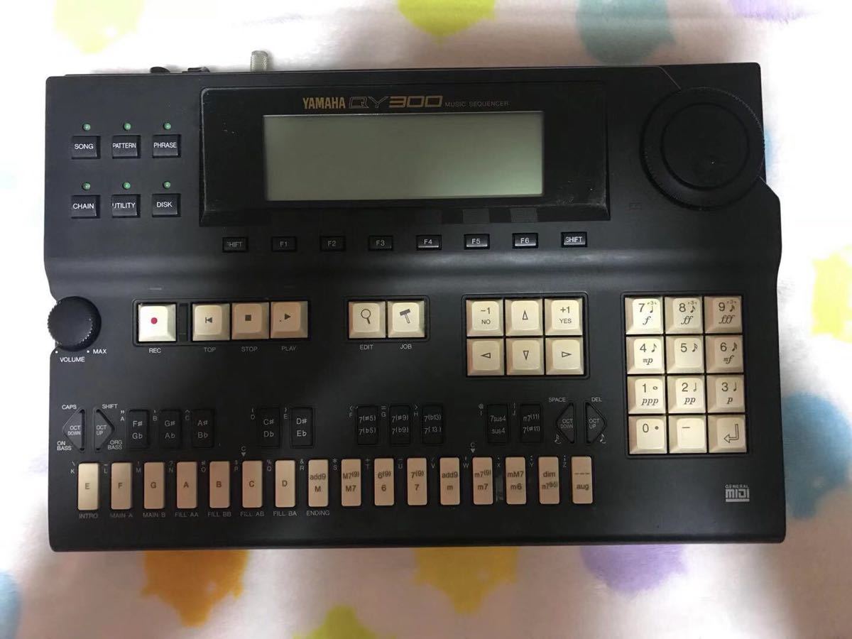 YAMAHA QY300 ミュージックシーケンサー 動作品です