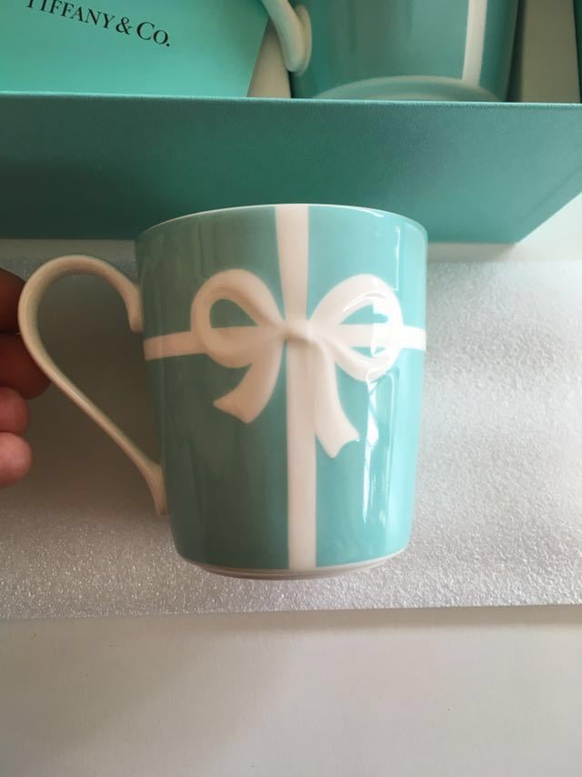 新品 未使用】 Tiffany&co ティファニー ブルー ボックス マグカップ