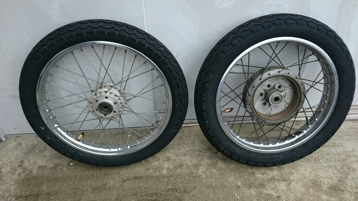 GT380 純正ホイール 純正スポーク GS400 TAKASAGO - メルカリ GT750 