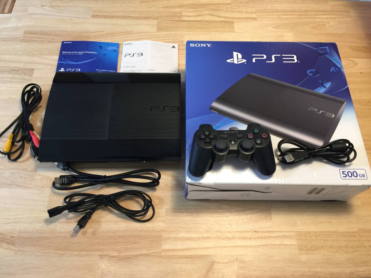 SONY PlayStation3 CECH-4300C ブラック 500GB SIE プレイステーション