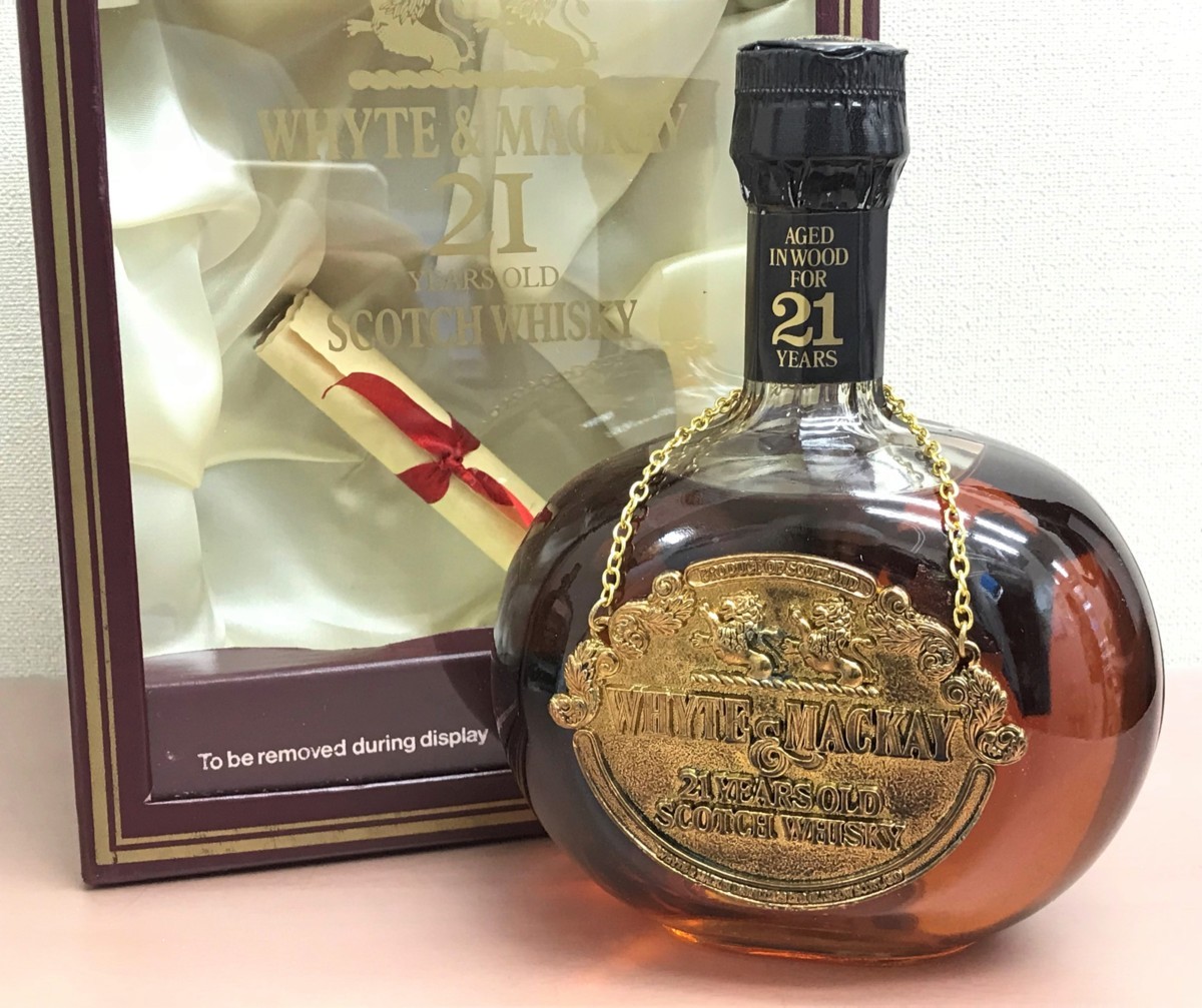大黒屋】未開栓 ウィスキー WHITE&MACKAY ホワイト アンド マッカイ 21