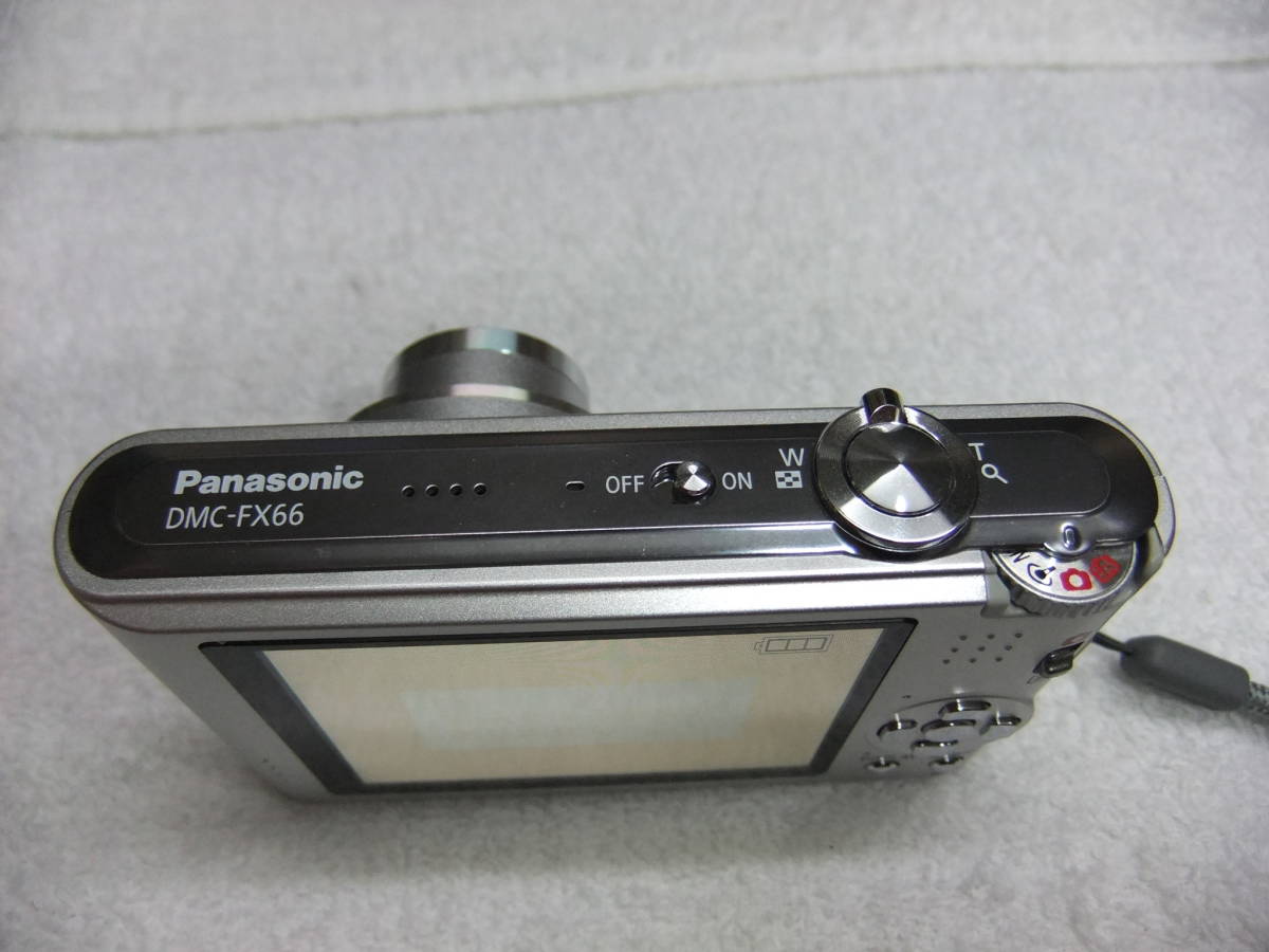 美品 Panasonic LUMIX DMC-FX66 デジカメ 本体バッテリー 【公式通販】