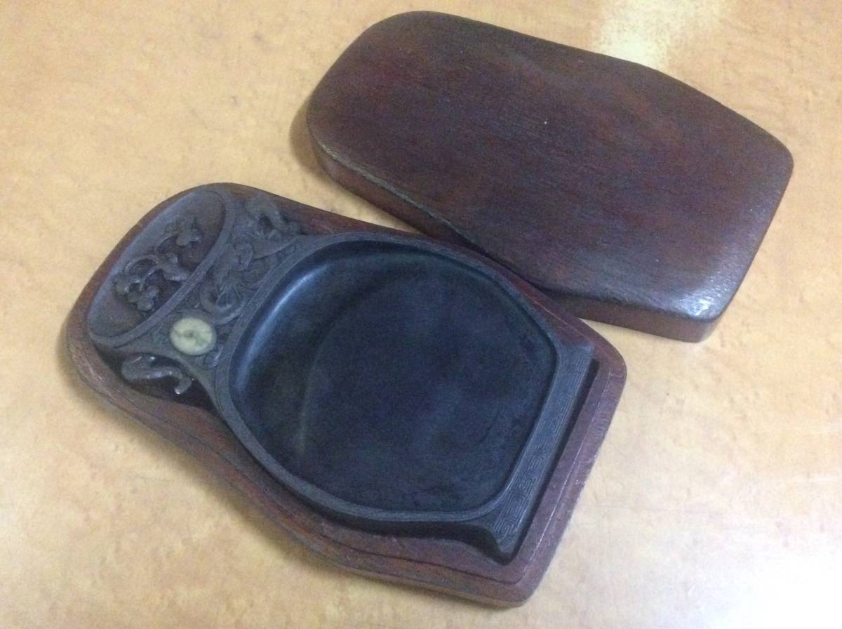 現品限り旧端渓 宋坑端渓硯 古端溪（端渓） 壷様硯 硯