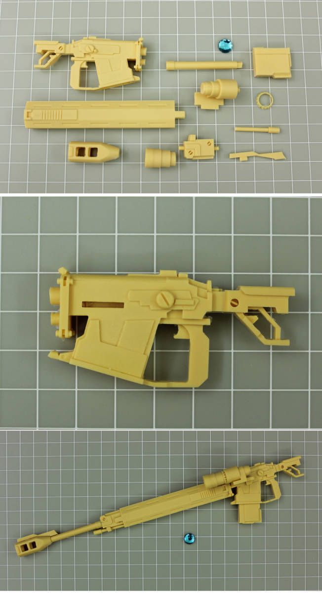 (GK-02)MG ザク MS用対艦ライフルASR-78 GK改造パーツ
