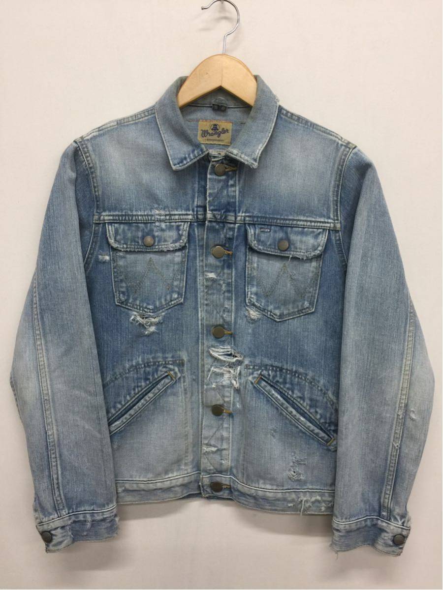 M RHC RON HERMAN WRANGLER Gジャン コンチョ デニム ロンハーマン