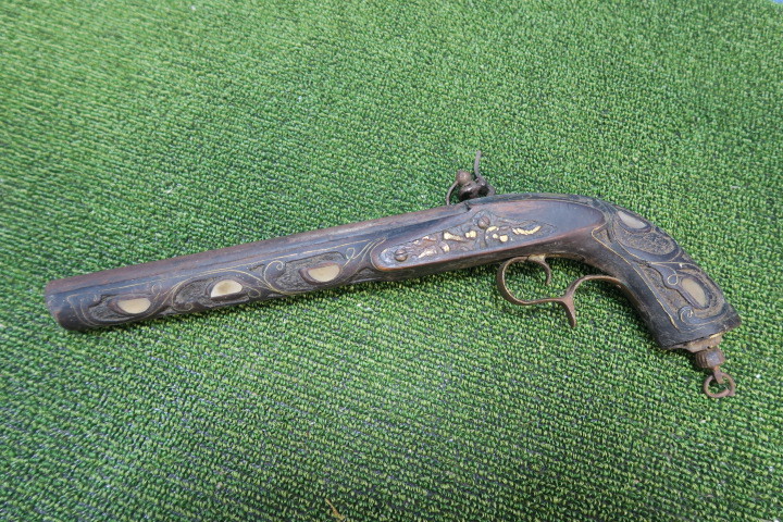 703★ 火縄銃 レプリカ?古式銃? 