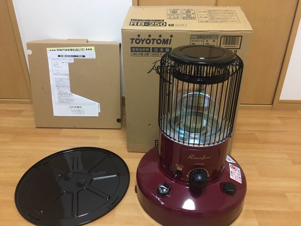 希少 未使用 展示品 トヨトミ レインボー 石油ストーブ RB-250R