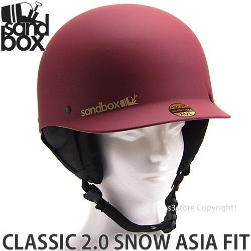 本物保証，送料無料 1円 19 SANDBOX CLASSIC 2.0 SNOW ASIA FIT BURGUNDY FLORAL MATTE M/L サンドボックス クラシック アジアン 同梱不可(ヘルメット)｜売買されたオークション情報、yahooの商品情報をアーカイブ公開 - オークファ ヘルメット