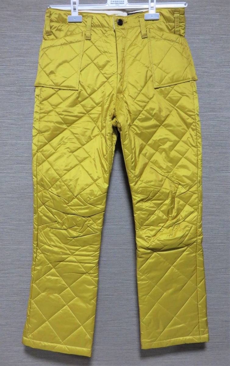White Line 中綿 キルティング パンツ 46 M マスタード 日本製 ホワイトライン メンズ ボトムス 売買されたオークション情報 Yahooの商品情報をアーカイブ公開 オークファン Aucfan Com