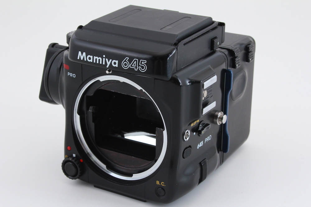 B品] MAMIYA 645 PRO WLファインダー ボディ＊120フィルムホルダー＊1427