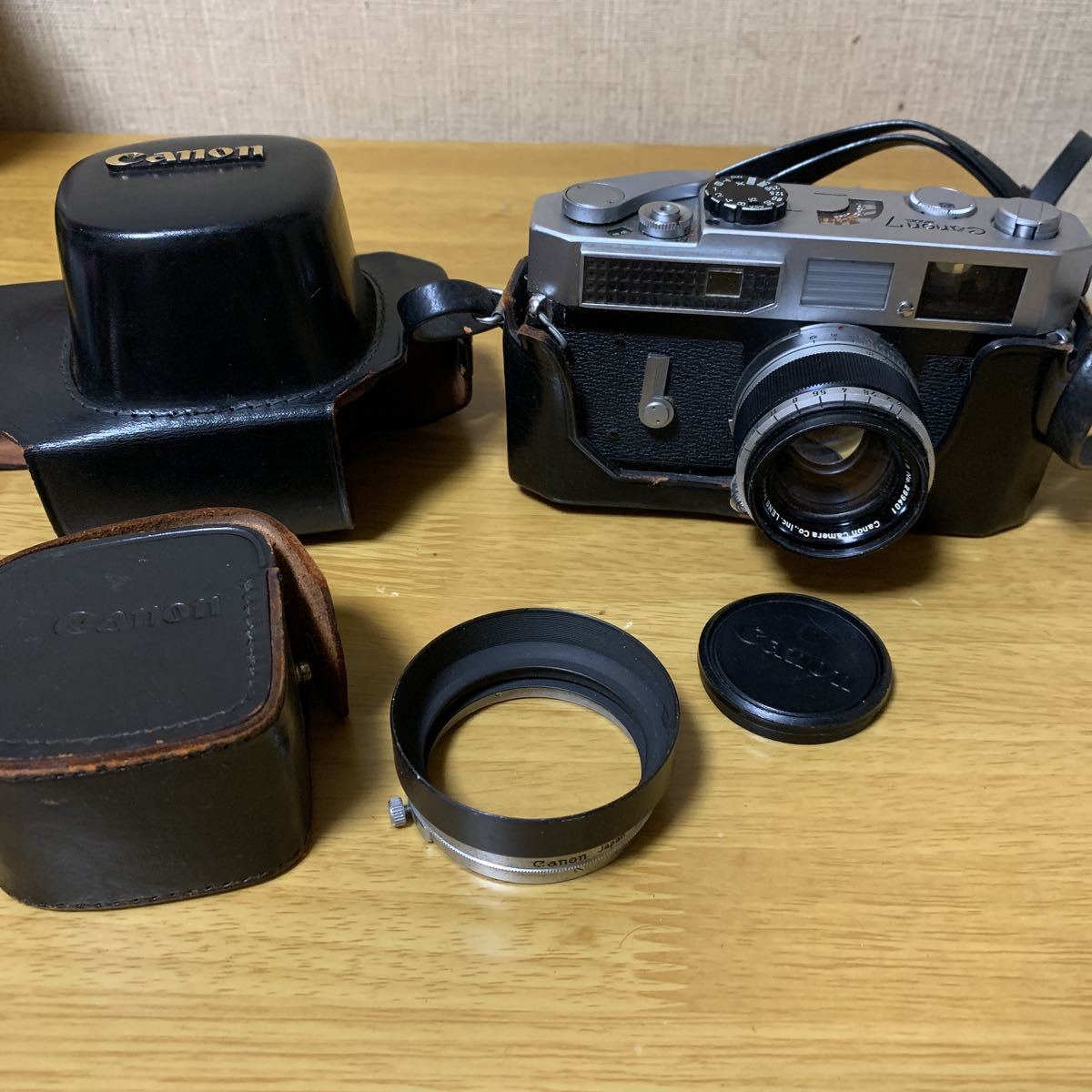 CANON キャノン 7 セブン 50mm 1:1.8 レンジファインダー カメラ