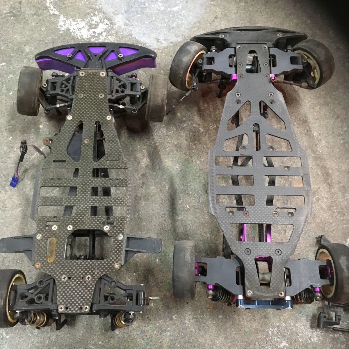 タミヤフェラーリF430(TA-05シャーシ)ドリラジ(グリップタイヤ