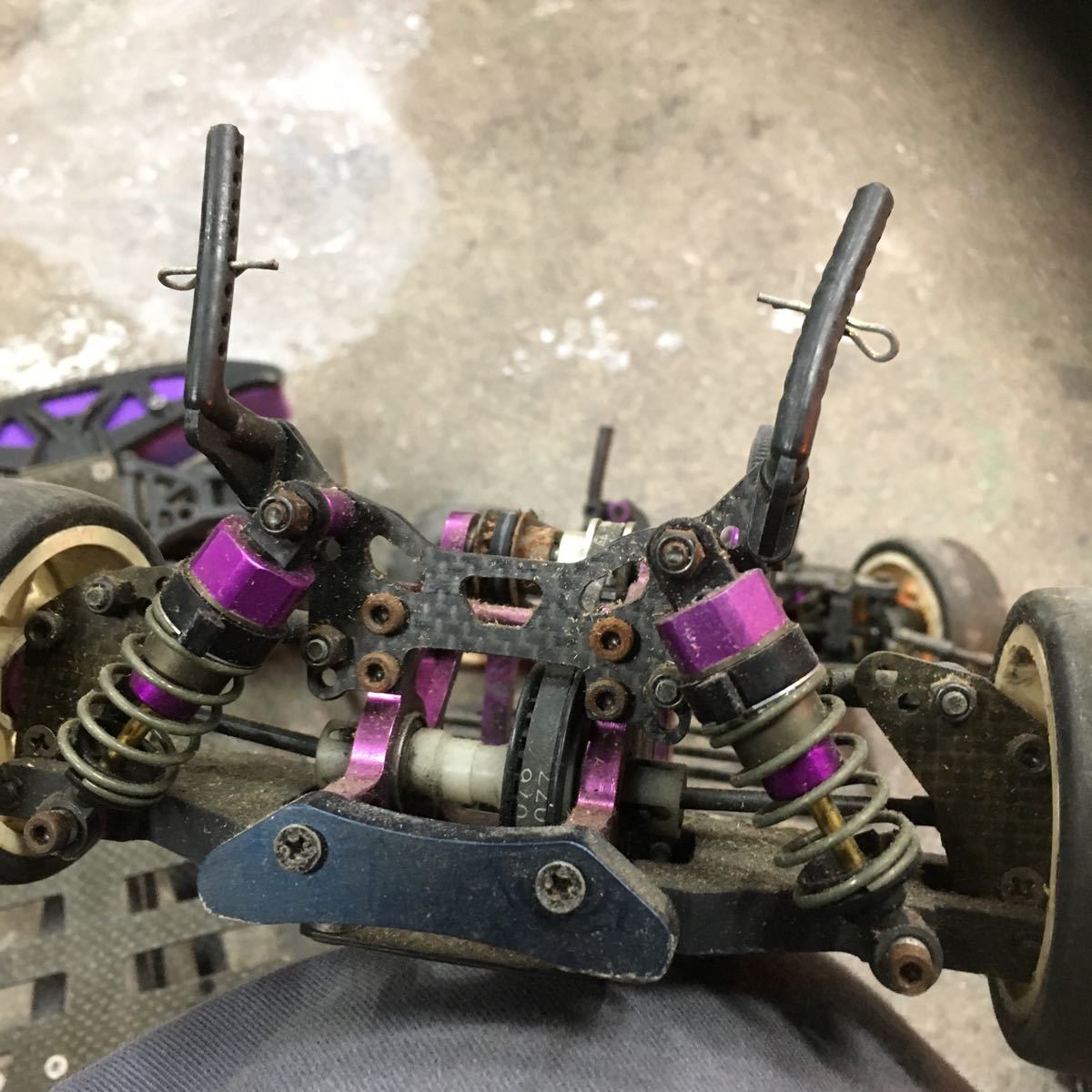 タミヤフェラーリF430(TA-05シャーシ)ドリラジ(グリップタイヤ