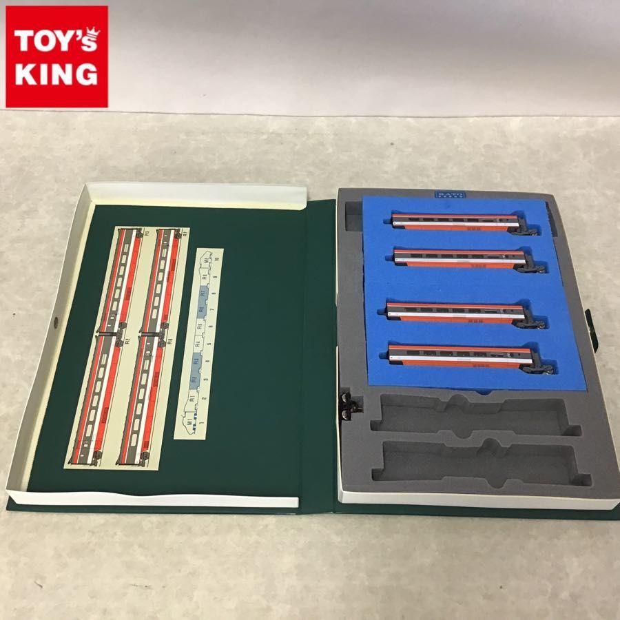 TGV KATO Nゲージ フランス国鉄 鉄道模型 10-199 4両 増結セット カトー 美