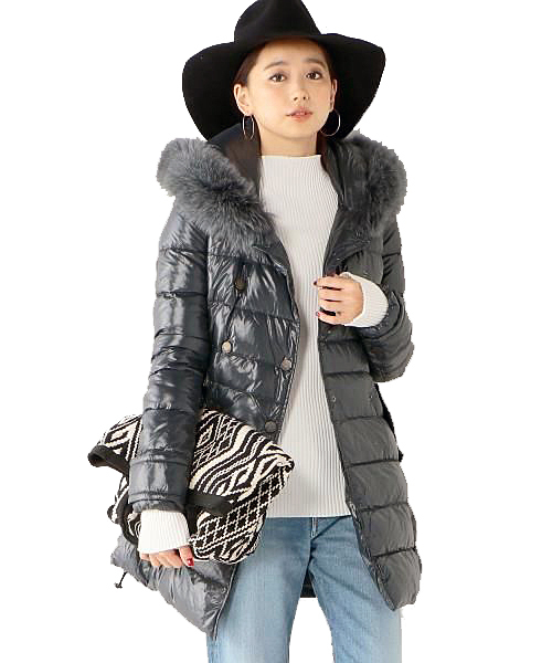 美品国内正規品DUVETICA(デュベティカ)13A EFIRA(エフィラ) ロング  