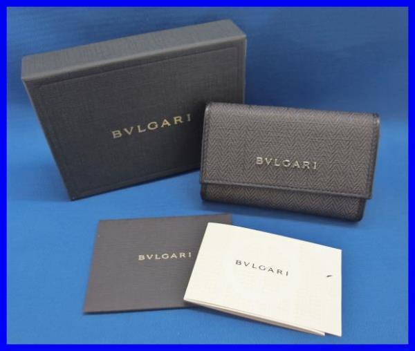 BVLGARI 6連 キーケース ウィークエンド ☆▽11.2【091】BVLGARI ウィークエンド 6連 キーケース/ブルガリ