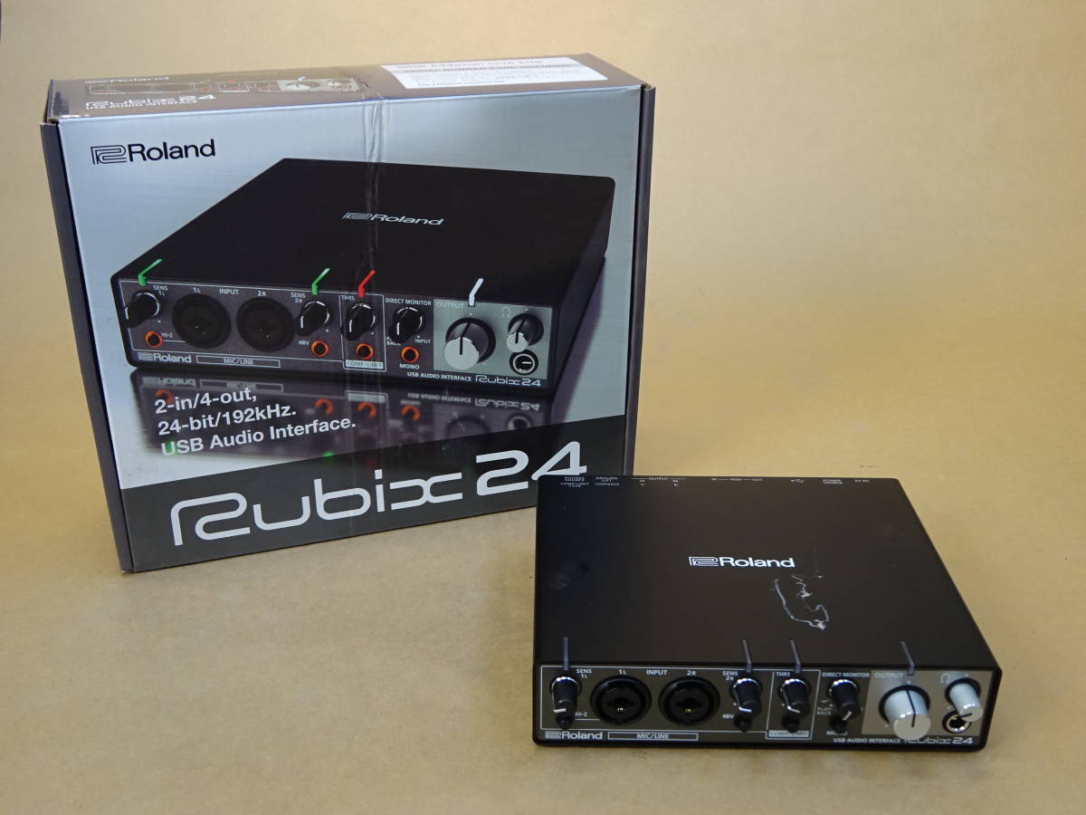 中古 Roland ローランド Rubix 24 USB オーディオ インターフェース