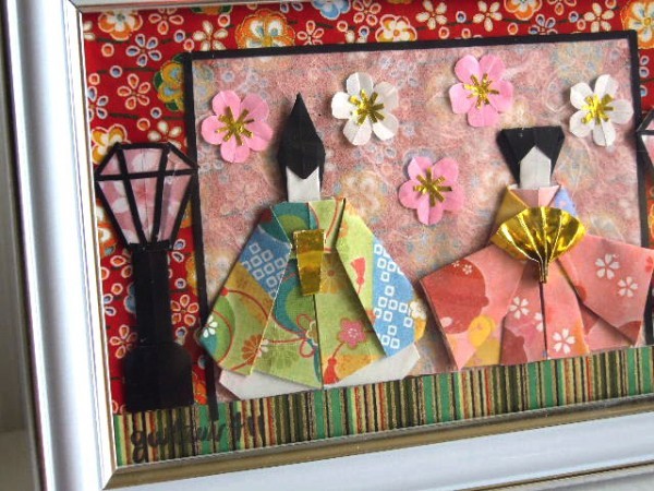 折り紙 フォトフレーム ハンドメイド ひな祭り お雛様 友禅 和紙 折り紙 千代紙 売買されたオークション情報 Yahooの商品情報をアーカイブ公開 オークファン Aucfan Com