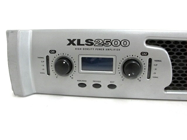 AMCRON アムクロン XLS2500 パワーアンプ 音響 オーディオ ジャンク