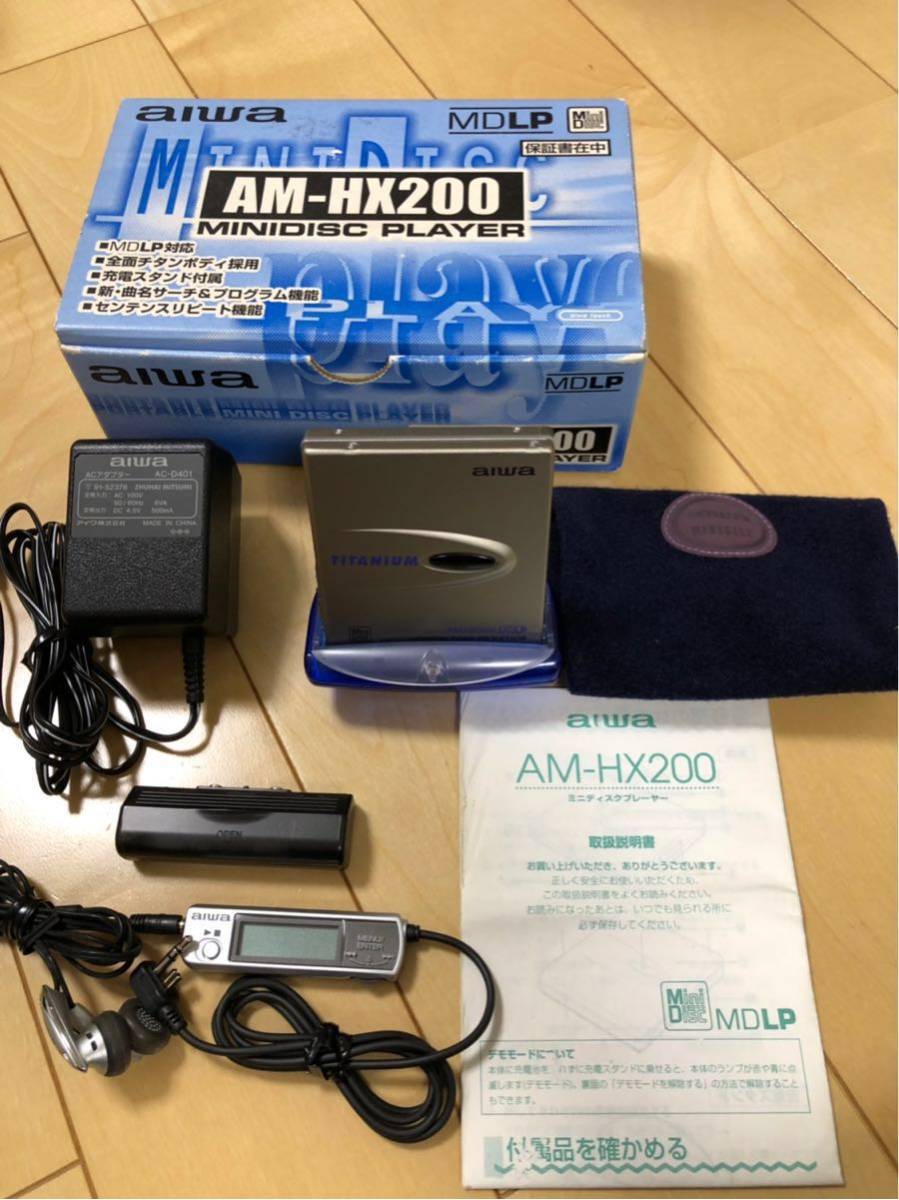 AM-HX200 - AIWA ジャンク Yahoo!オークション md アイワ MD ミニ