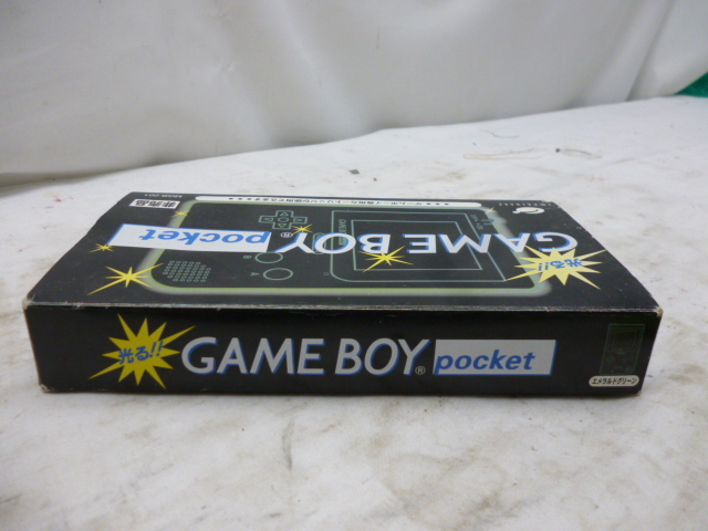 光る GAMEBOY Pocket 非売品 MGB-001 箱説明書付 #12550 - GAME BOY 