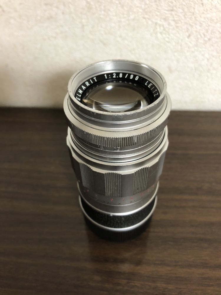 LEITZ WETZLAR ELMARIT 90mm f2.8 LENS MADE IN GERMANY エルマリート 9cm 銘玉 ライカ Mマウント ドイツ製 おまけ 後キャップ付