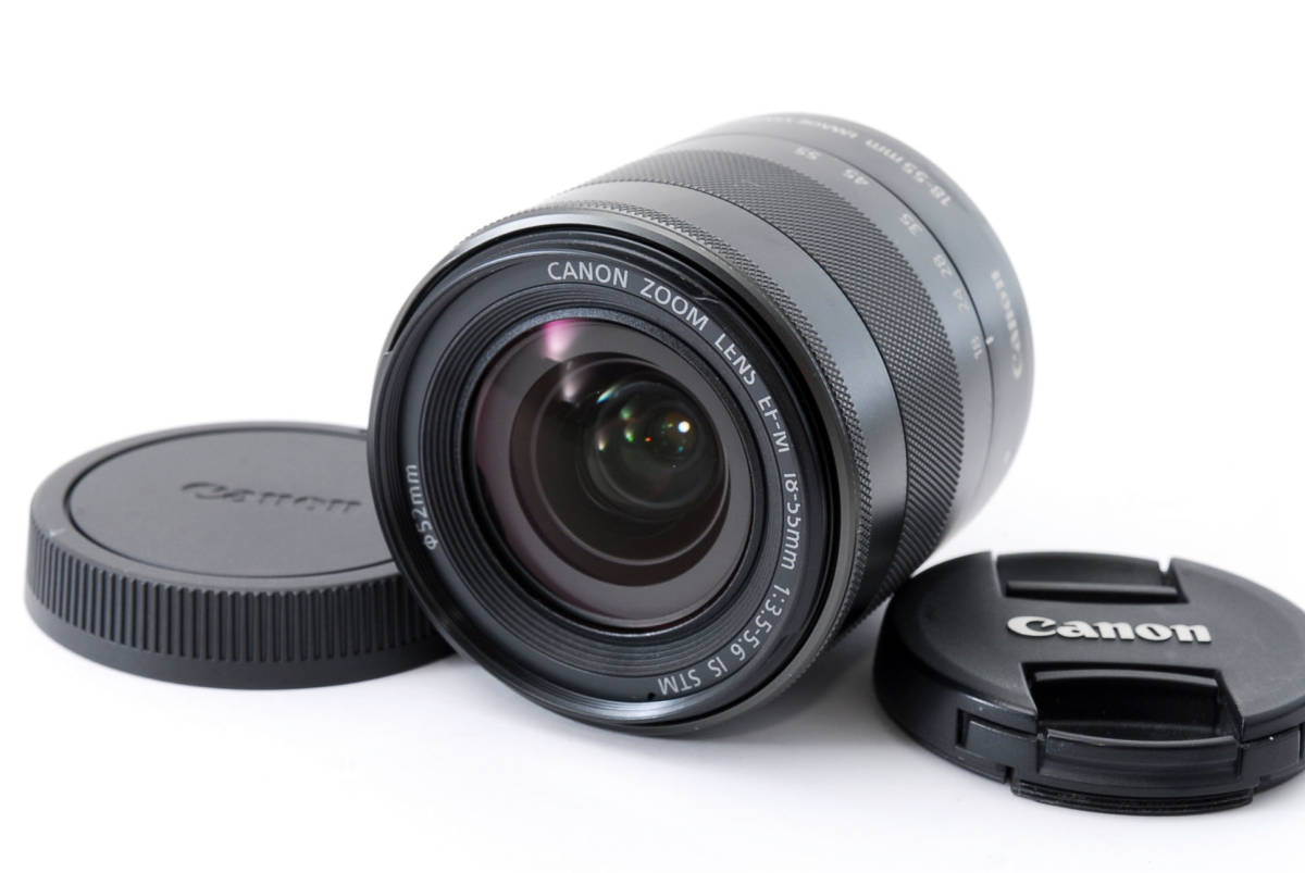 極上 Canon キヤノン EF-M 18-55mm F3.5-5.6 IS STM #3709(キヤノン)｜売買されたオークション情報 ...