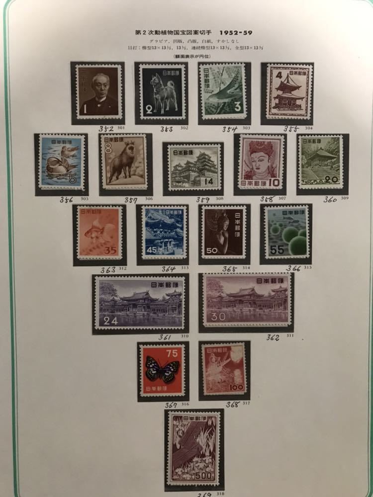【低価，新作】 日本切手 額面1102円 第2次動植物国宝図案切手など(動植物国宝図案切手)｜売買されたオークション情報、yahooの商品情報をアーカイブ公開 - オークファン 動植物国宝図案切手