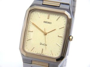 ♯559☆セイコー ドルチェ☆メンズ男性腕時計☆耐磁 60G☆SEIKO DOLCE