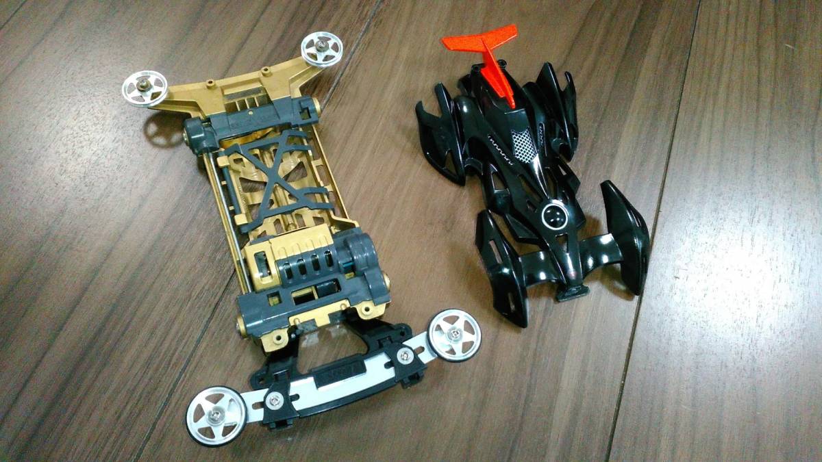 りんごじゃむ オリジナル】限定商品 ミニ四駆 スパーTZシャーシ