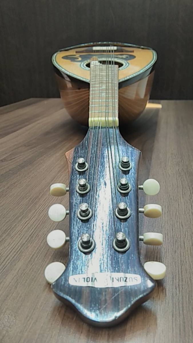 A0126A】マンドリン スズキ No.206 1962 ハードケース付 経過品 SUZUKI