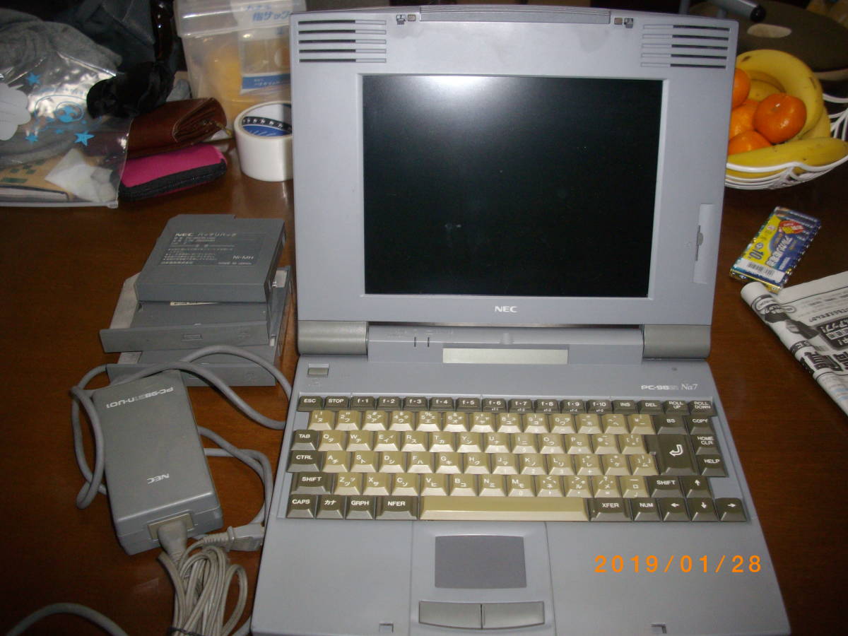 【訳有り・ジャンク】NEC PC-9821Na7/HC7 CD-ROM ノートPC 【訳あり】NEC PC-9821Na7/HC7 CD-ROM