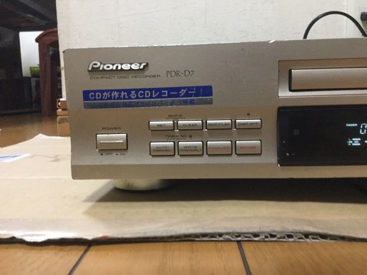Pioneer パイオニア PDR-D7 動作品 【公式通販】